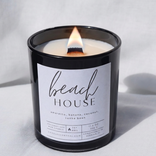 Beach House, a Pineapple, Coconut, & Tonka Bean Candle