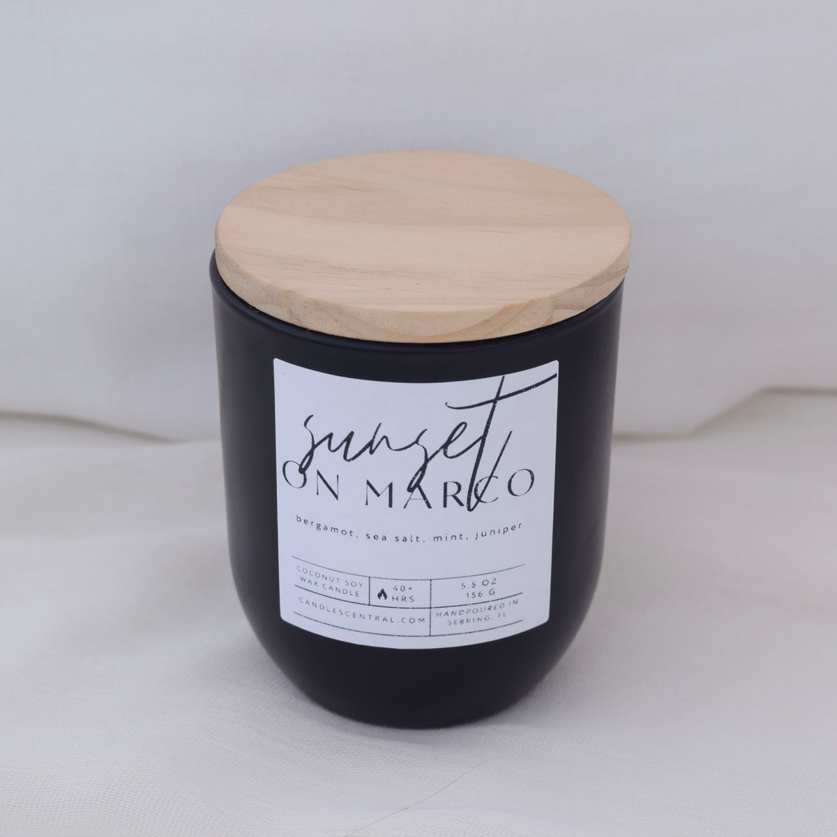 Sunset on Marco, a Bergamot, Juniper, & Sea Salt Candle