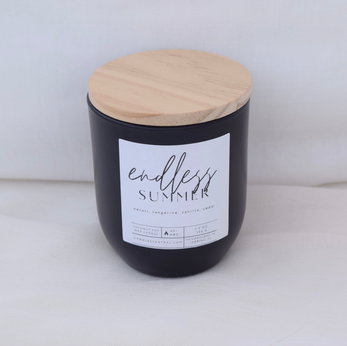 Endless Summer, a neroli and citrus scented candle