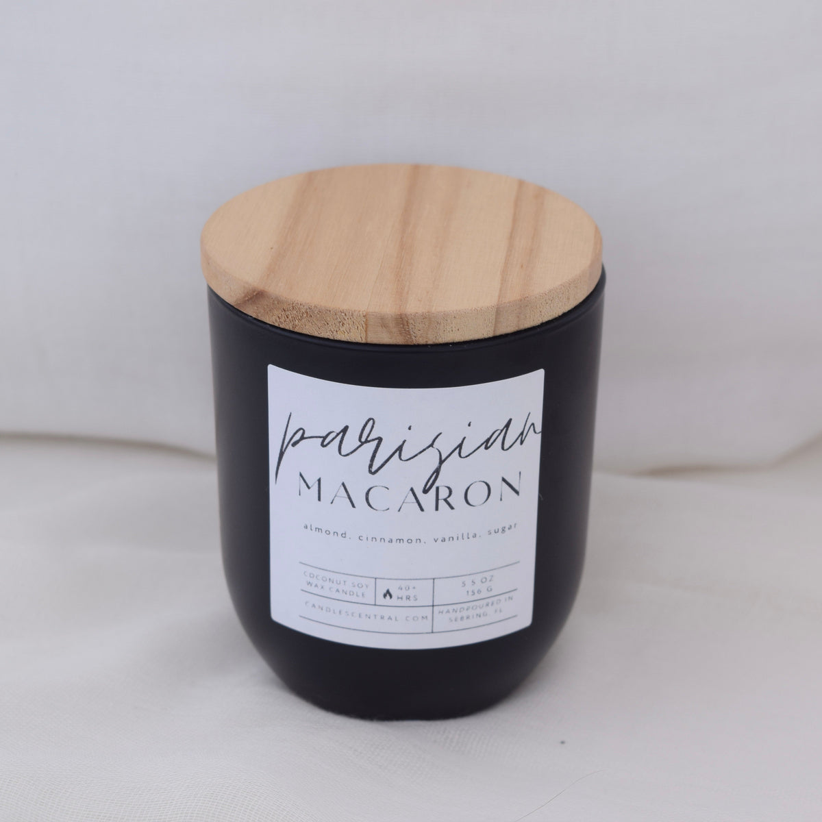 Parisian Macaron, a  Nutmeg, Almond, & Vanilla Candle