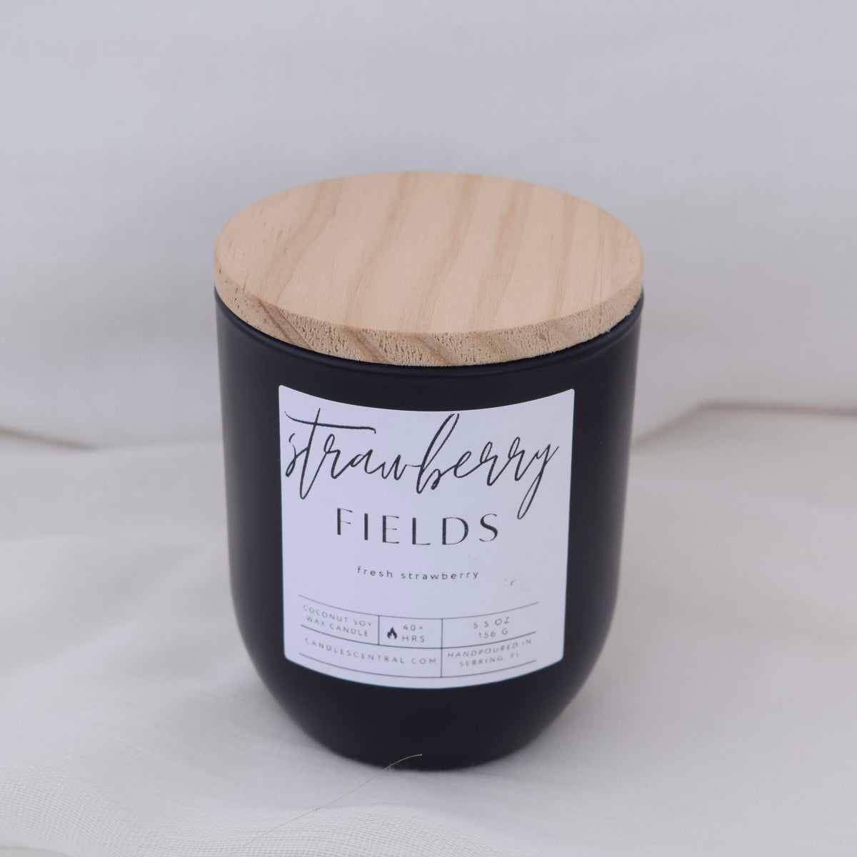 Strawberry Fields, a fruity strawberry scented candle